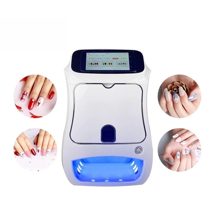 Color Painting Nail Printer DIY Personalized Nail Intelligent Self-service Color Printing Nail Machine