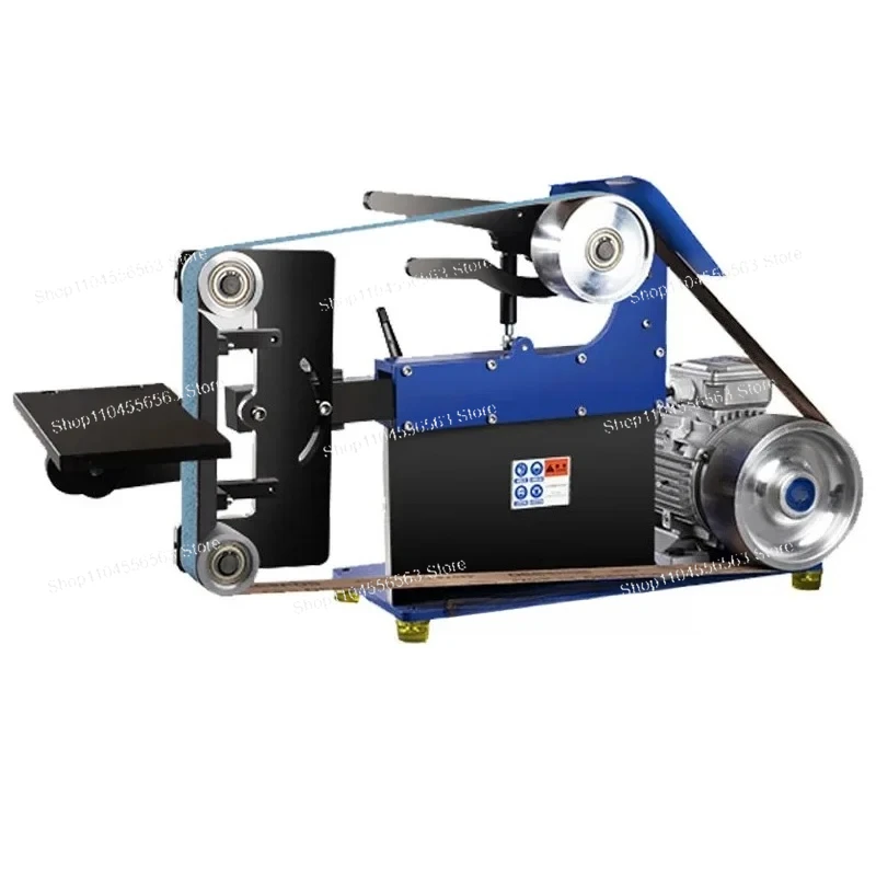 Lixadeira elétrica de correia, máquina de polimento, velocidade variável/constante, 3 modos, moedor de correia, faca, ferramenta de polimento, 2,2kw