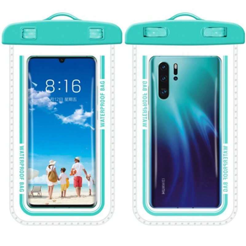 Waterproof Phone Case, Phone Pouch, Dry Bag, Fit for Beach, Kayaking, Travel, Compatible with iPhone, Android