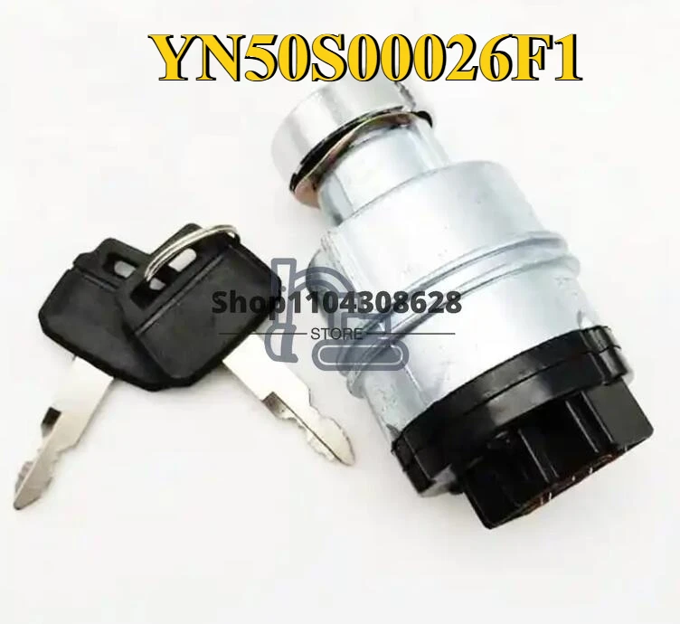 

YN50S00026F1 Excavator Spare Parts YN50S00026F2 YN50S00026F3 Ignition Switch for Kobelco SK200-8 SK210-8 SK350-8 SK330-8