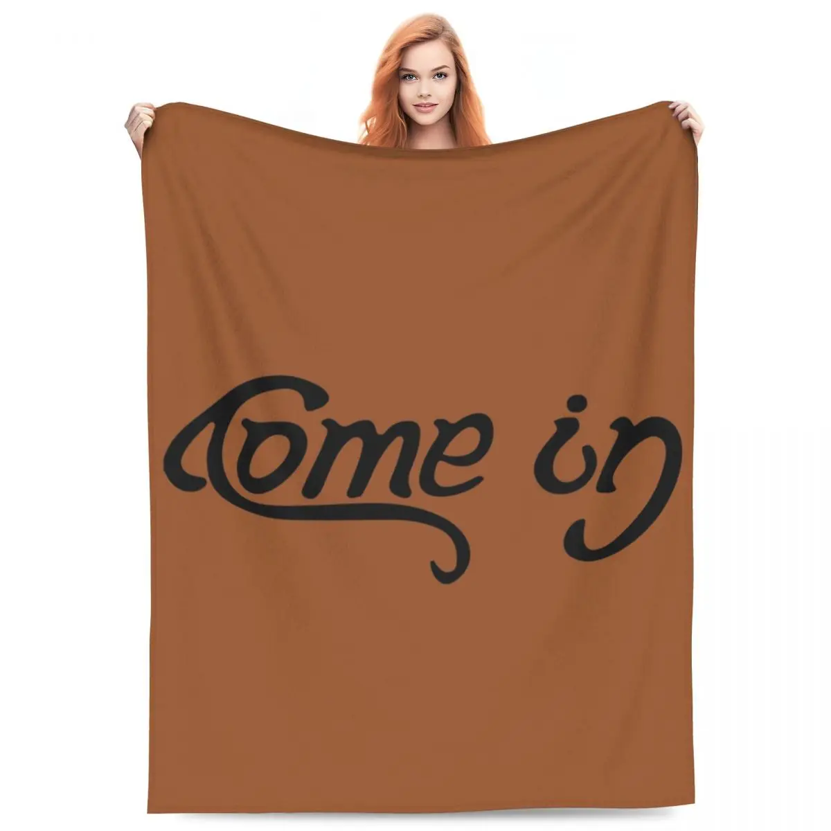 

Одеяло Come In Go Away, фланелевое одеяло для дивана, легкое одеяло для дивана, постельные принадлежности, уличное покрывало, одеяло