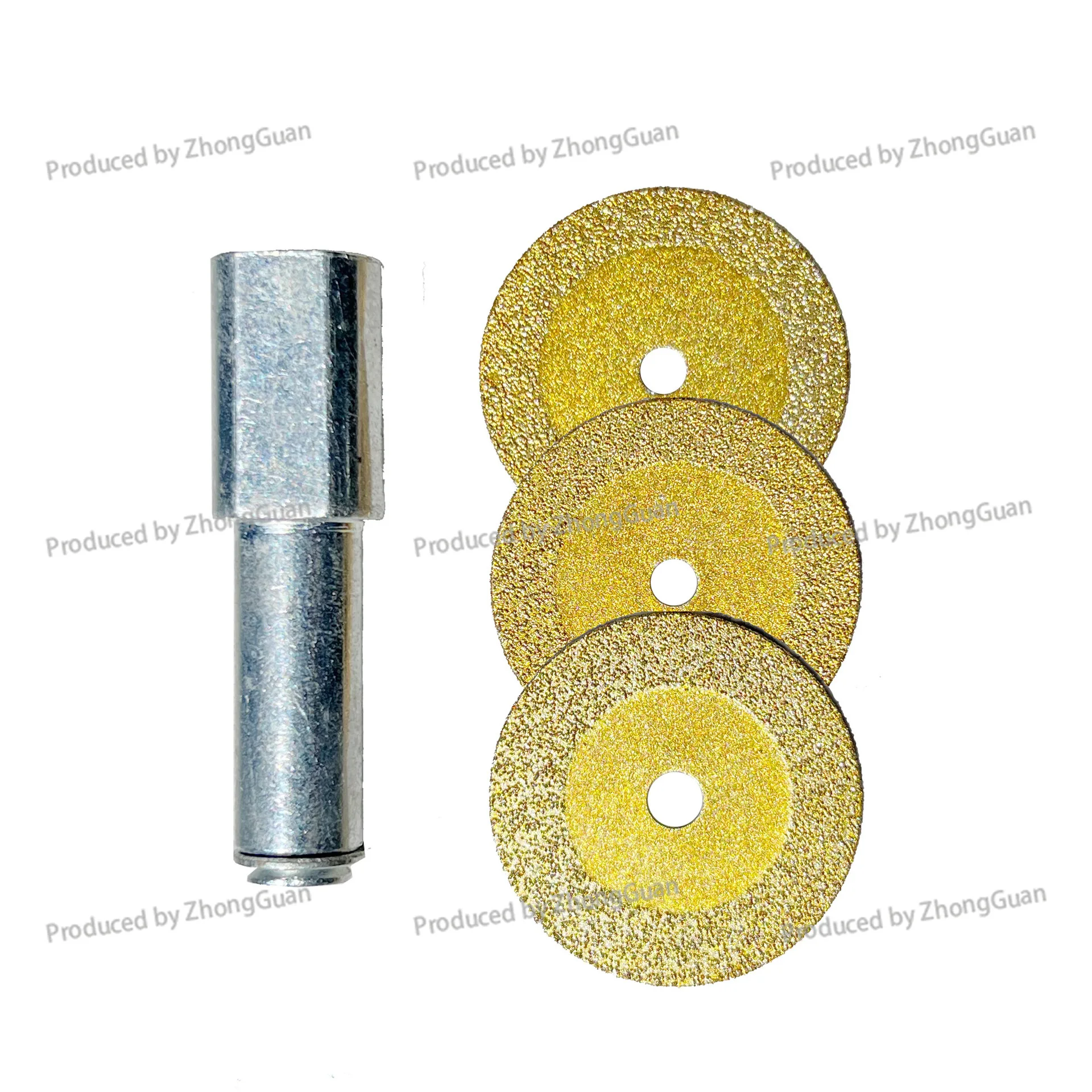 40Mm Vacuum Brazed Diamond Cutting Wheel Set Ceramic Tile Stone Precision Cutting Sheet Crystal Jade