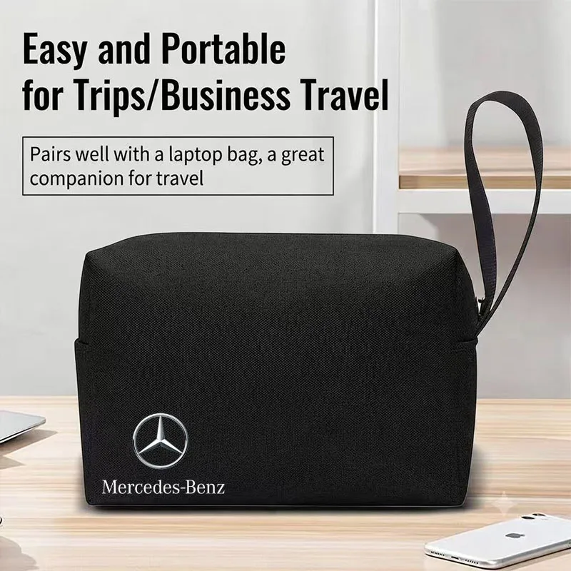 Car Organizer Universal Storage Bag Pocket Auto Organizer For Mercedes Benz S320 W164 W203 W204 W168 C180 E320 Car Accessories