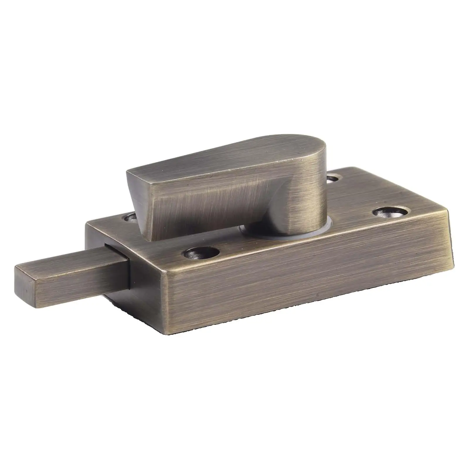 Indicating Lock Indicator Zinc Alloy Door Lock Privacy Lock Zinc Alloy Door Bolt Design 5.9 X 3.94 X 1.18 Inches