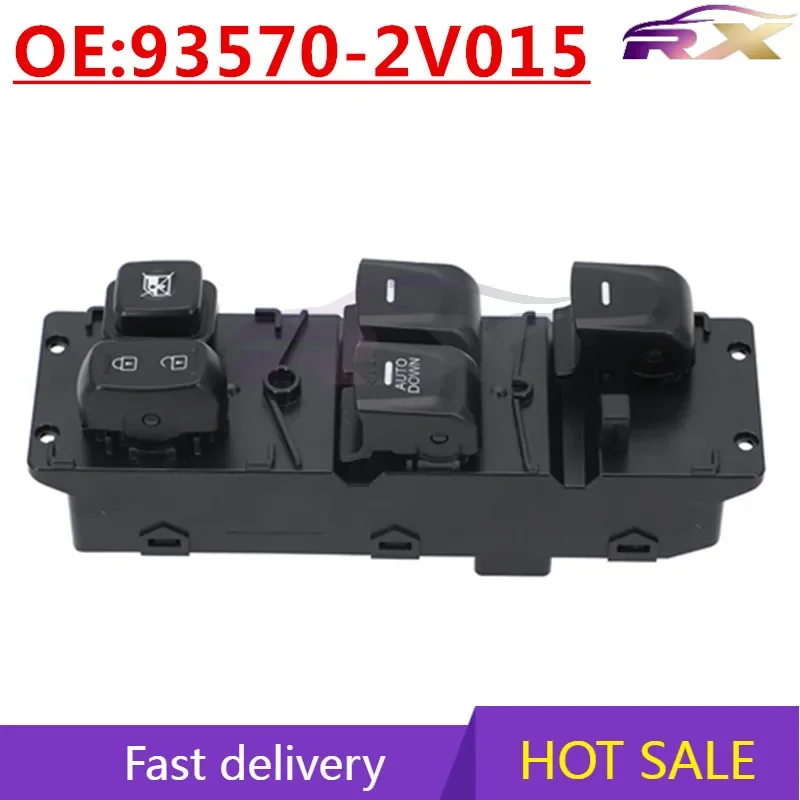 

НОВИНКА: 93570-2V015 Подходит для Hyundai Veloster 2010-2015 гг. — Переключатель стеклоподъемника (автодоводчик)