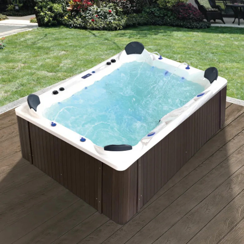 Jacuzzi Sunscreen Big Pool Homestay Villa SPA Bath Bath Source Manufacturer Swimming Pool Constant Temperature Insulation