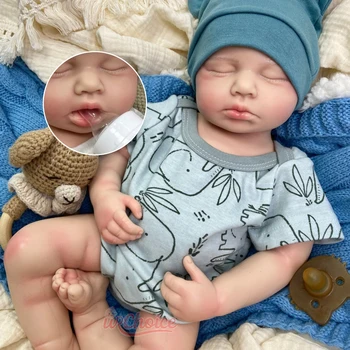 Lifelike 20 Inch Silicone Reborn Baby Doll