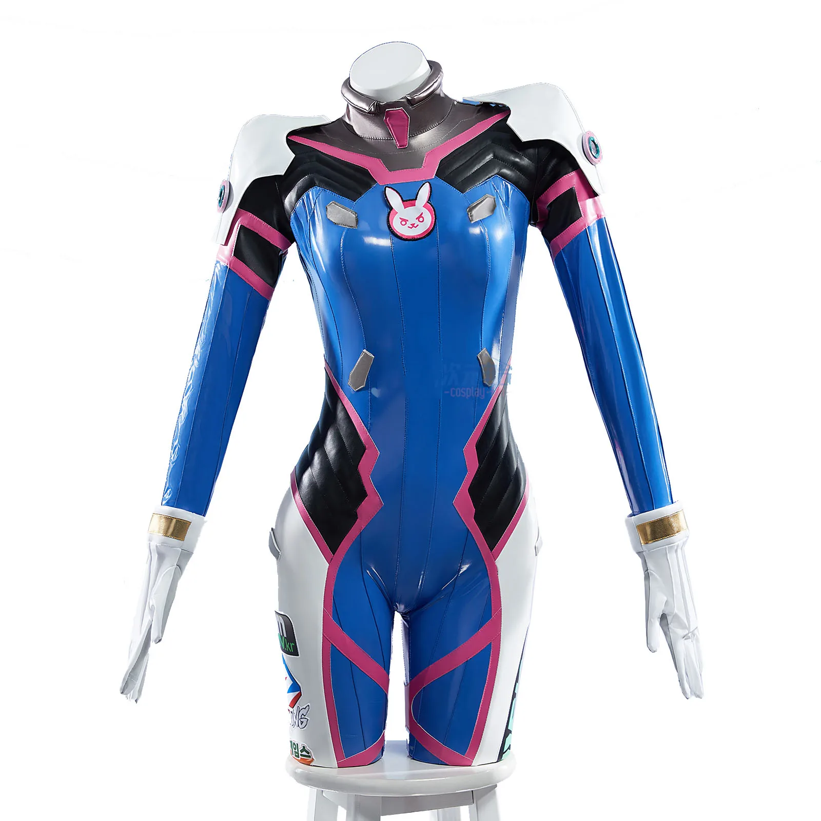 ゲームオーバーウォッチ Dva 歌ハナコスプレ衣装女性かわいい弾性