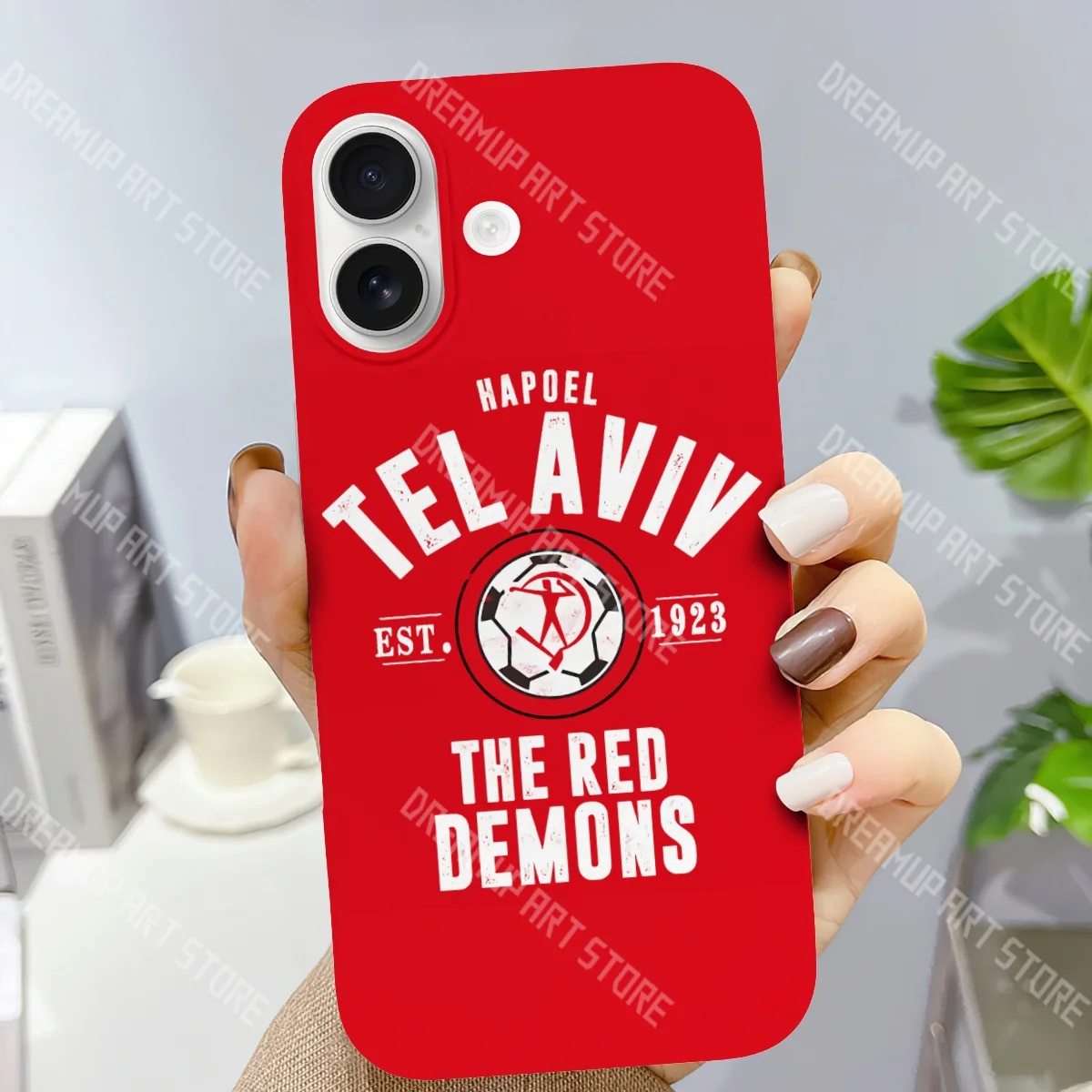 Hapoel Tel Aviv Case for iPhone 17 16 15 14 11 Pro Max 13 12 Air Mini XR XS X 8 7 6 6S Plus Soft Silicone Shockproof Cover