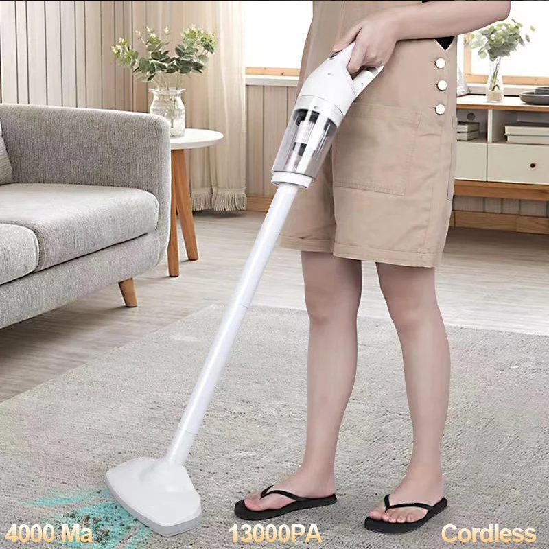 13000Pa Wireless Car Vacuum Cleaner Cordless Portable Handheld Household Car and Pet Rechargeable Car Mini Vacuum Cleaner Tool