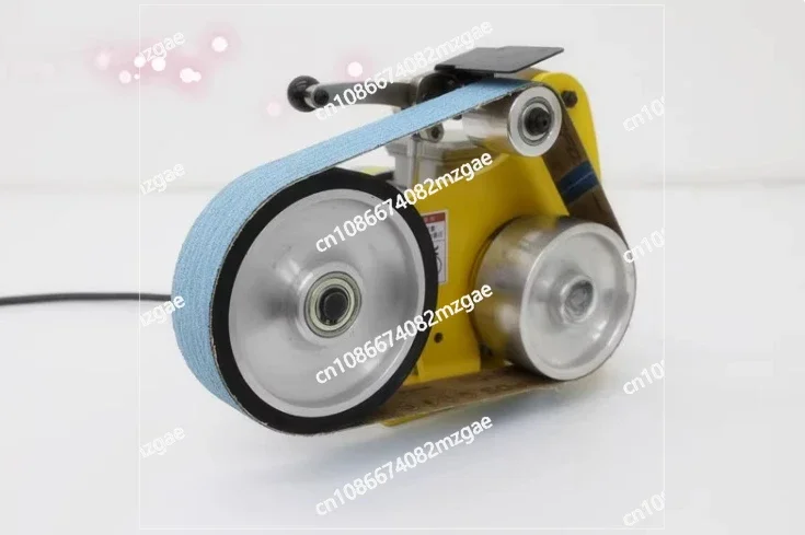 Small industrial grade vertical and horizontal dual-use grinding and polishing machine