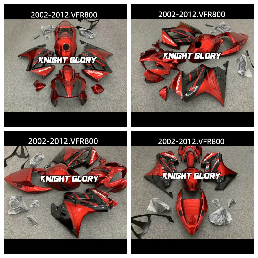 

Пластиковый комплект обтекателей для мотоцикла, подходящий для моделей VFR800 2002-2012 годов выпуска. Высококачественный комплект из АБС-пластика, изготовленный методом литья под давлением.