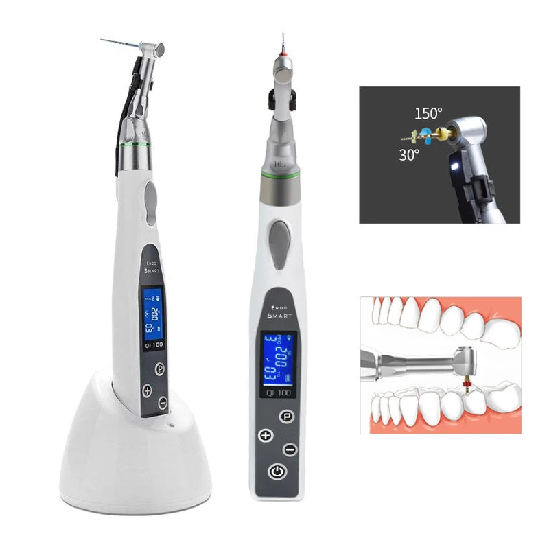 

9 Modes endomotor Dental Wireless Endo Motor Smart with LED Lamp 16:1 Standard Contra Angle Endodontic motor