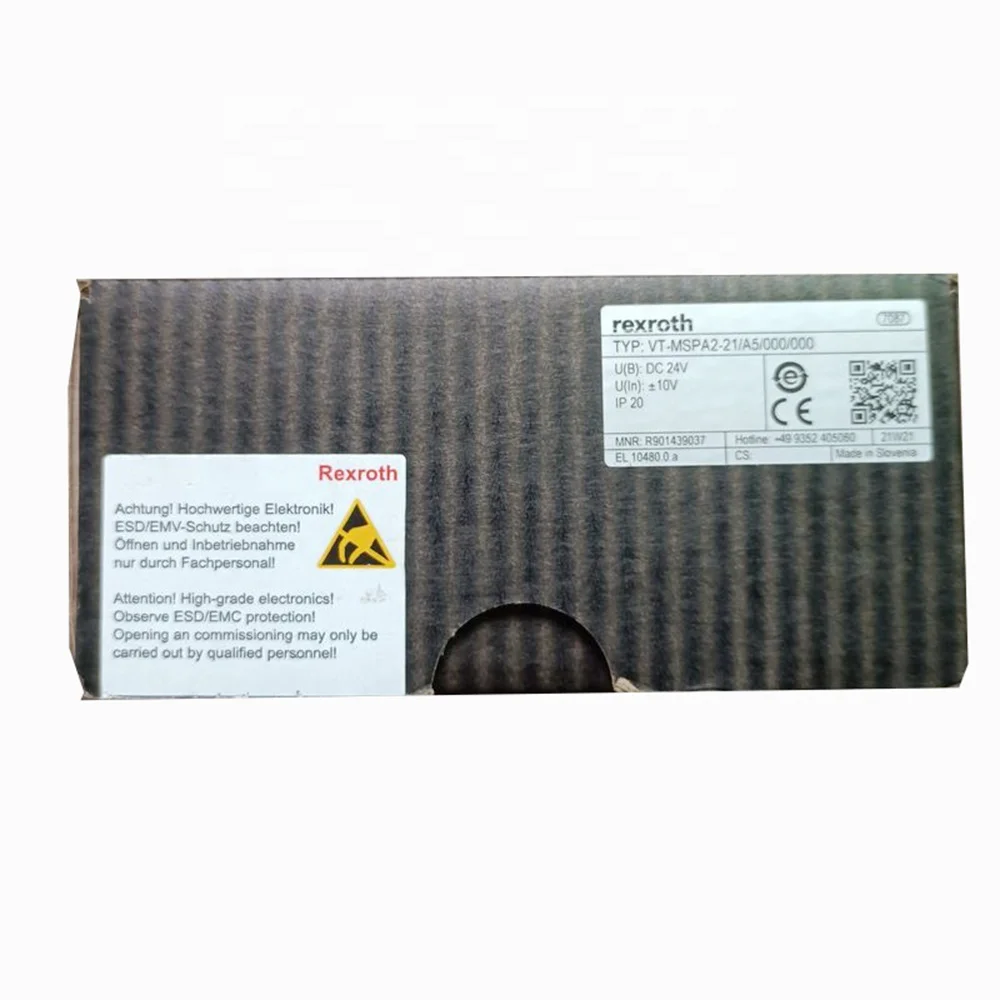 

Rexroth Amplifier card R901439037 VT-MSPA2-2X/A5/000/000, Rexroth VALVE AMPLIFIER VT-MSPA2-2X/A5/000/000 R901439037