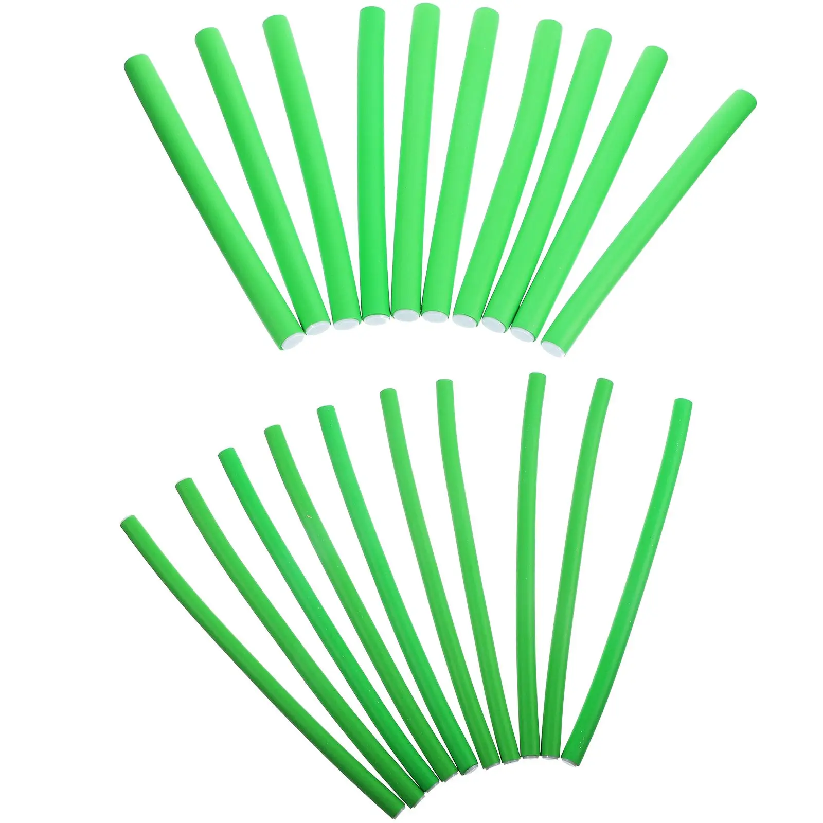 

20pcs Heatless Curlers for Long Medium Hair No Hair Curlers To Sleep In Heat Curling Rods Salon DIY Tools Random Color