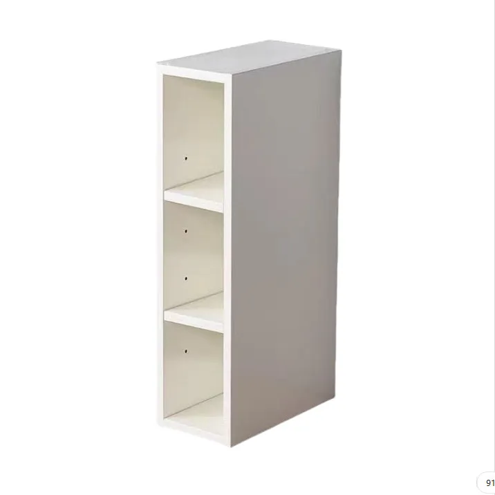 Small bookshelf ultra-narrow movable layer sideboard sofa bedside kitchen toilet multi-functional small gap narrow sideboard
