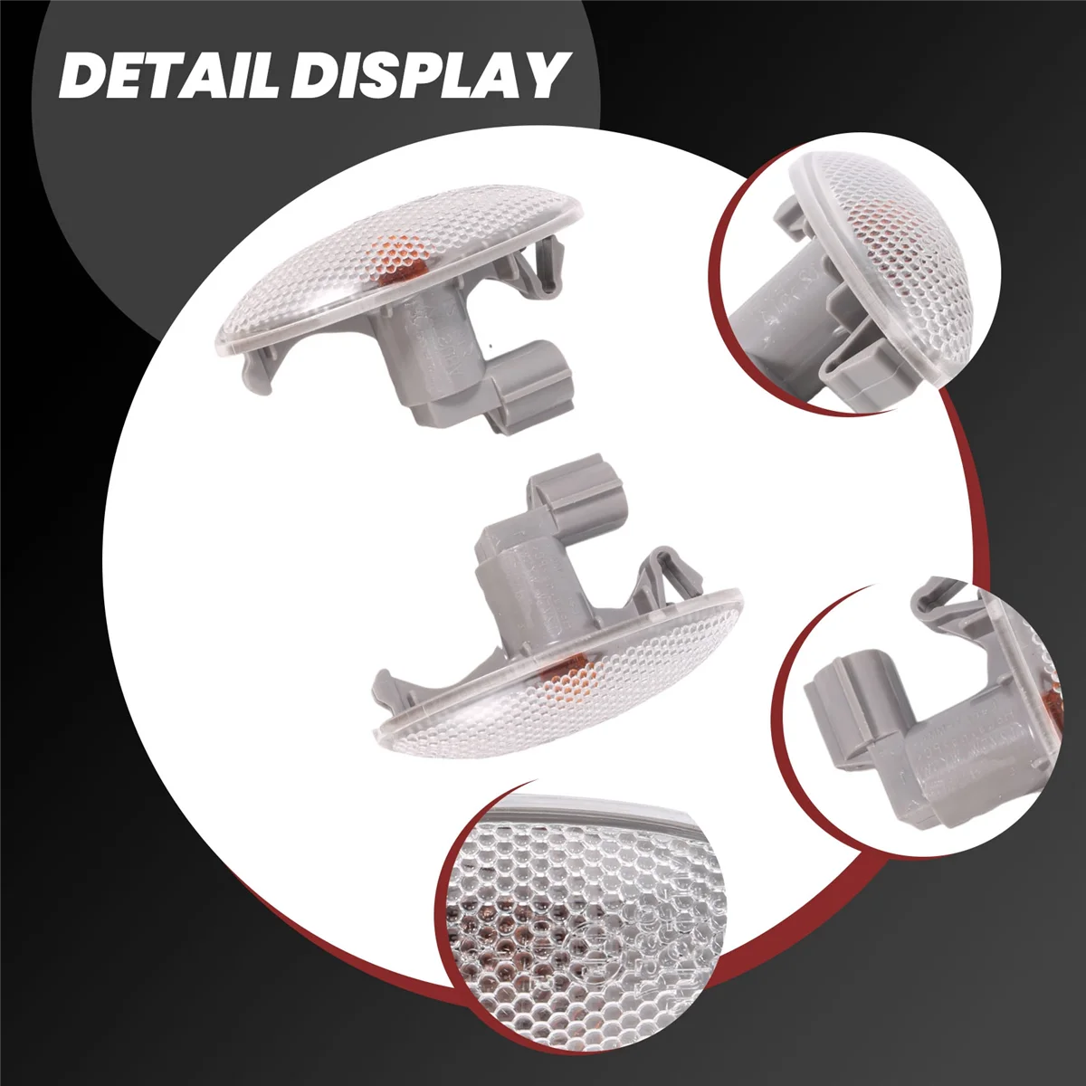 Lampu Sein Mobil Tahan Lama untuk Lampu Fender untuk Toyota Corolla 2006-2013