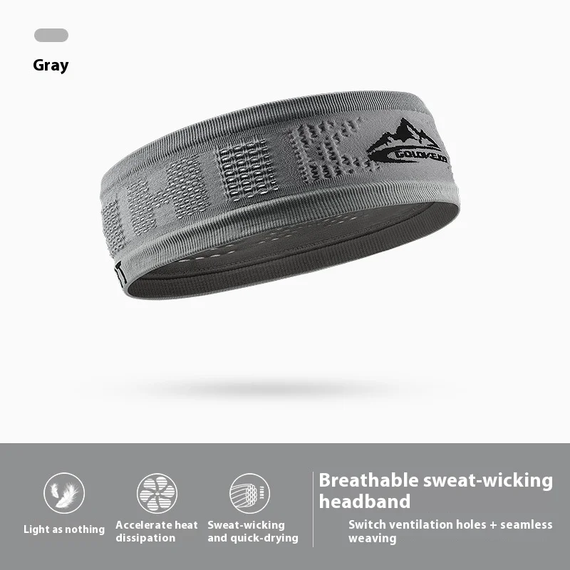 Sports hair strap men's outdoor running, mountaineering, sweat-absorbing and breathable head strap  cycling bicycles bandana