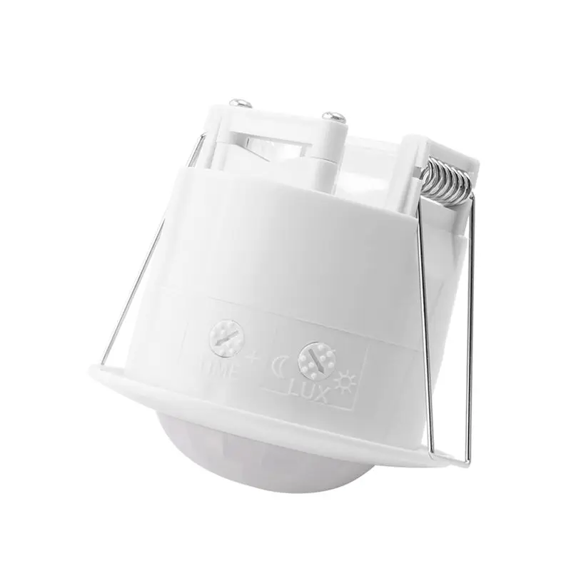 A42T-110V-220V 360° Infrared Recessed PIR Ceiling Motion Sensor Detector Light Switch, Motion Light Sensor
