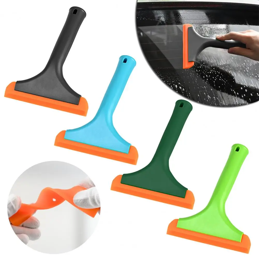 

5PCS Car Window Water Wiper Kit – Scratch-Resistant Film Scraper with Hanging Hole for Windshield, Glass & Vinyl Cleaning