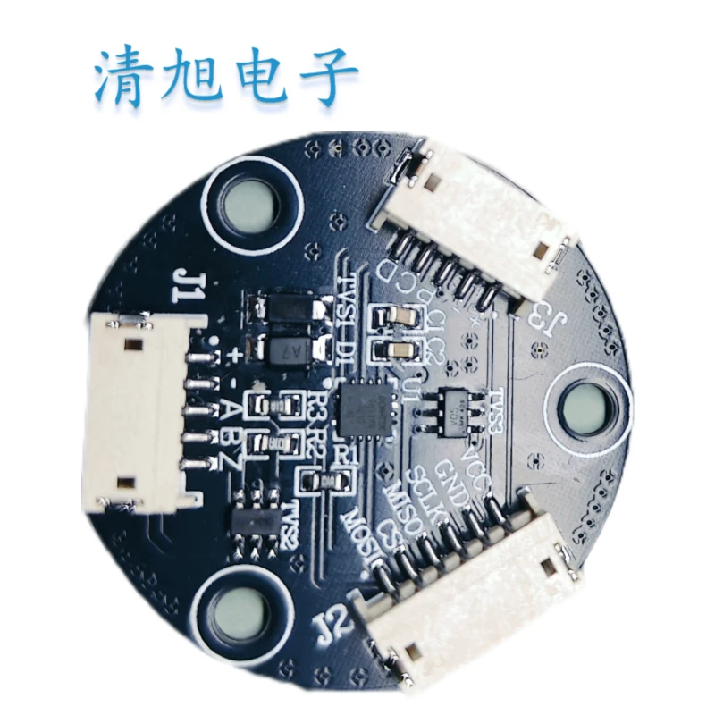 Magnetic Encoder Incremental Magnetic Encoder Module Magnetic Induction Angle Measurement 16-bit SPI ABZ PWM SSI