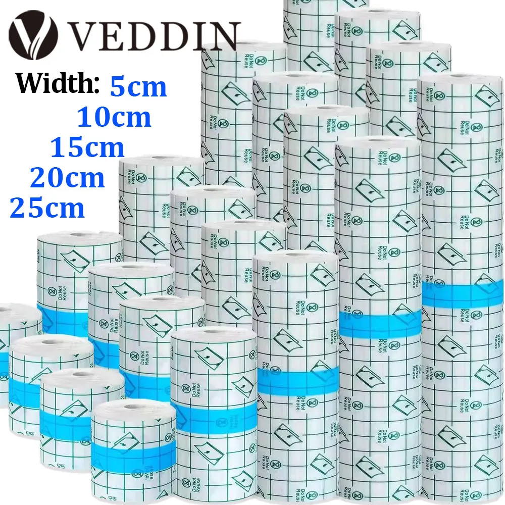 25/20/15/10/5cm Tattoo Film Waterproof Protective Film Swimming Shower Tattoo PU Tape Tattoo Skin Healing Repair Bandages Supply