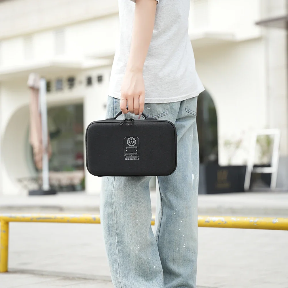 Carrying Case for DJI OSMO 360, Large Storage Bag Portable Travel Organizer Shoulder Case Hard Protective Cover Shell for Camera