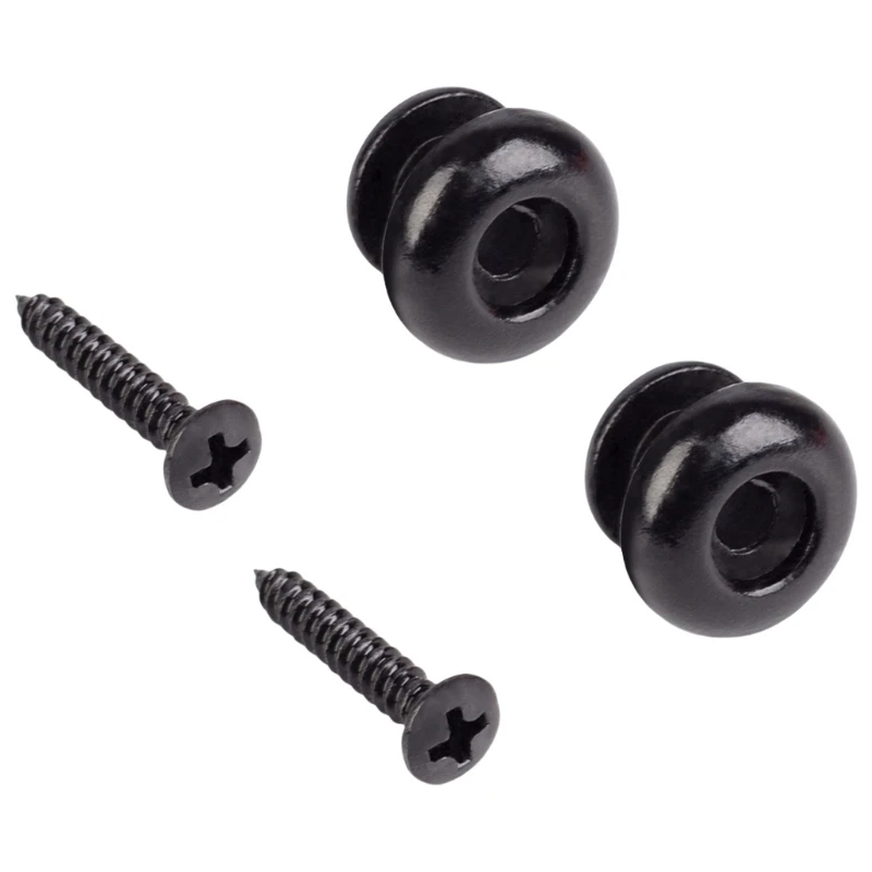  2pack Easyly Install Rusts Resistant Strap Buttons Locking Pegs Bass Lock