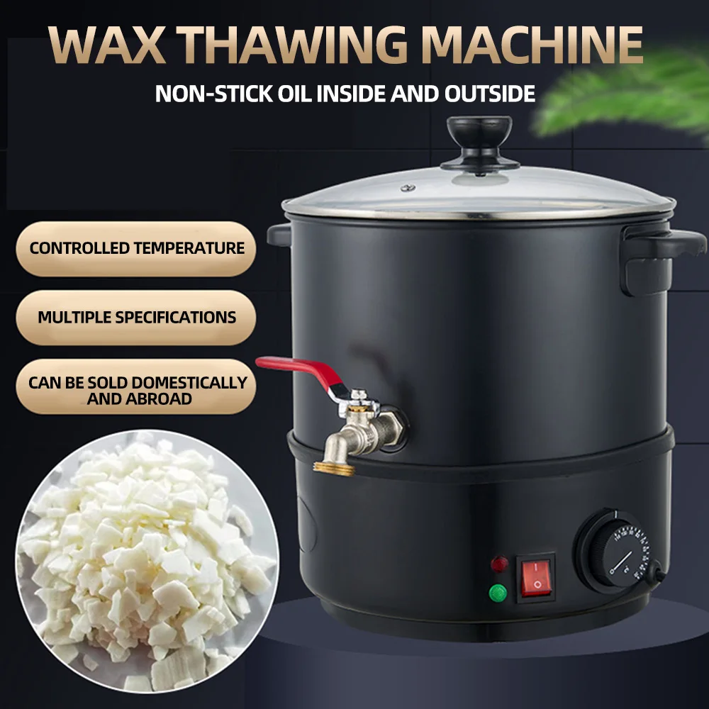 

10L Wax Boiling Barrel Beans Heating Machine Household Electric Wax Heater Hot Wax Machine