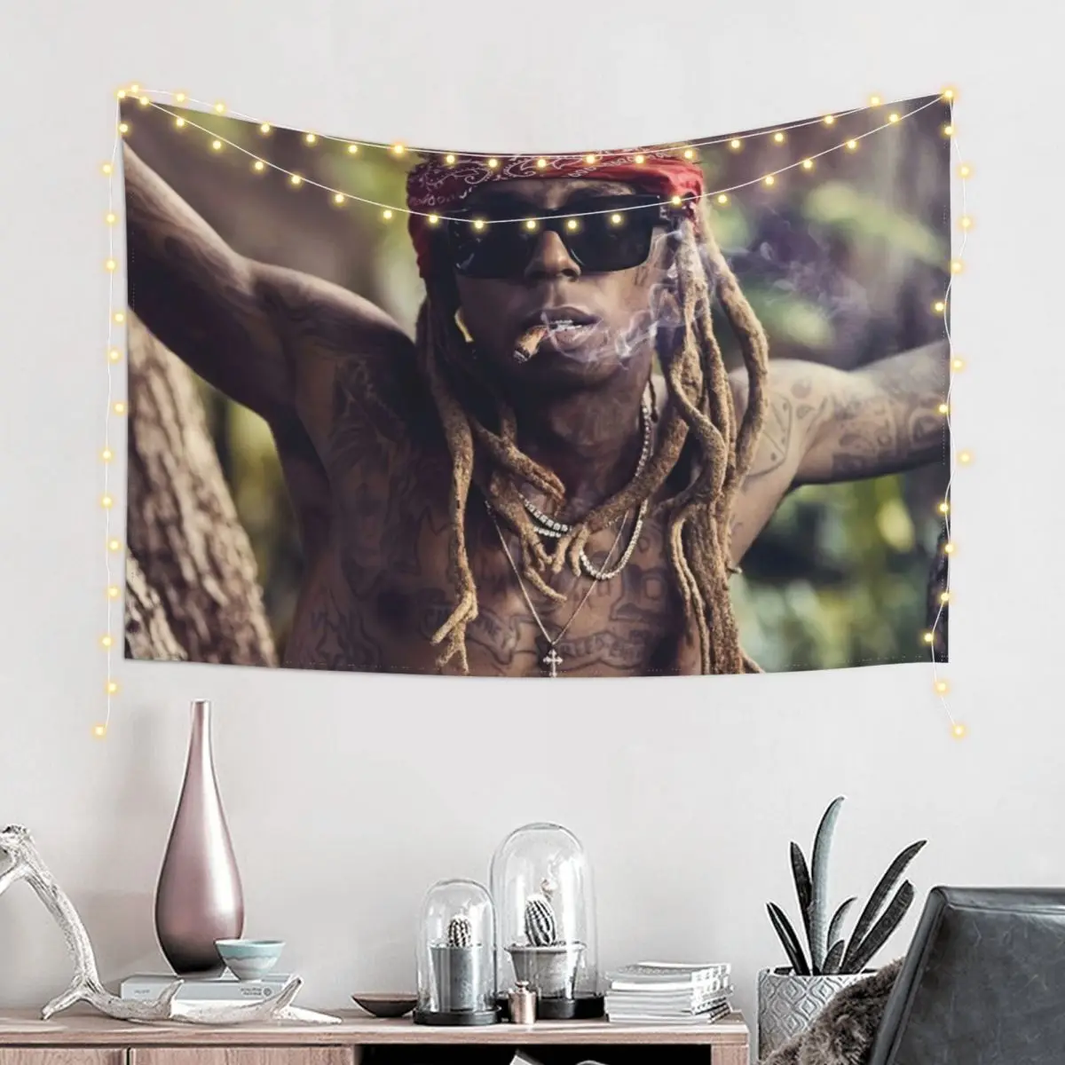 forever wayne Tapestry Wall Mural Aesthetic Room Decor Korean Home Decorations Tapestry