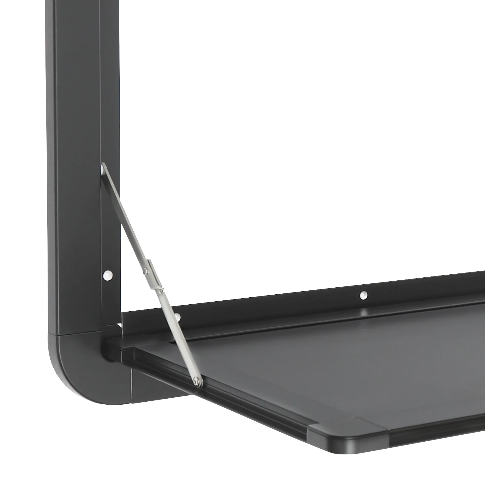 طاولة طعام خارجية قابلة للطي مثبتة على مقطورة من RV مع مزالج قفل سعة تحميل 55 رطلاً ومقطورة 27.95 × 14.17 بوصة #5