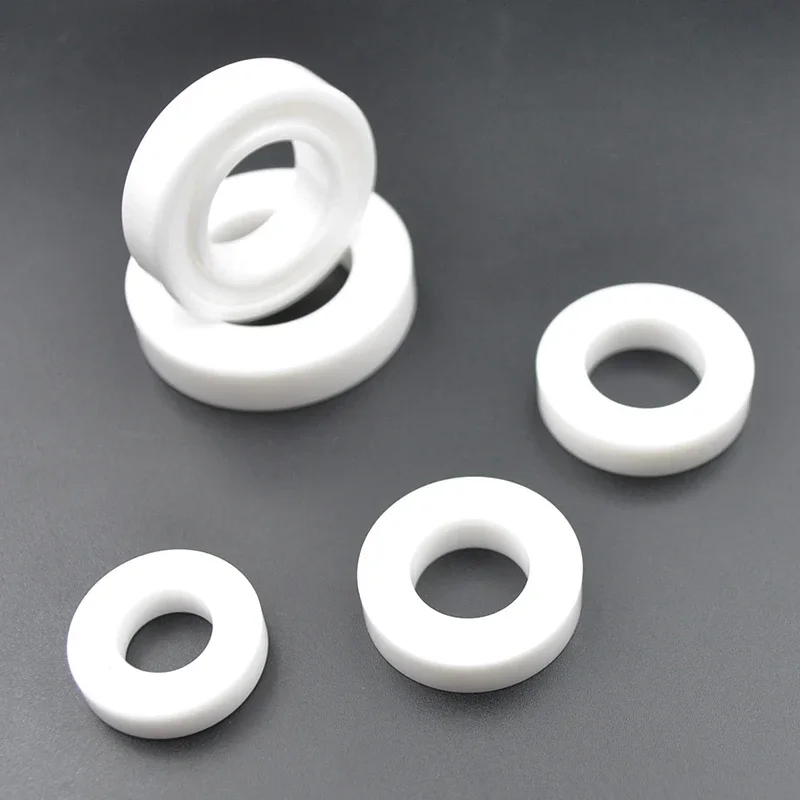 Zirconia All Ceramic Bearings 6800-6812 CE-2RS Oil Resistant and High-Temperature Resistant Double-Sided Sealed ZrO2 Bearings