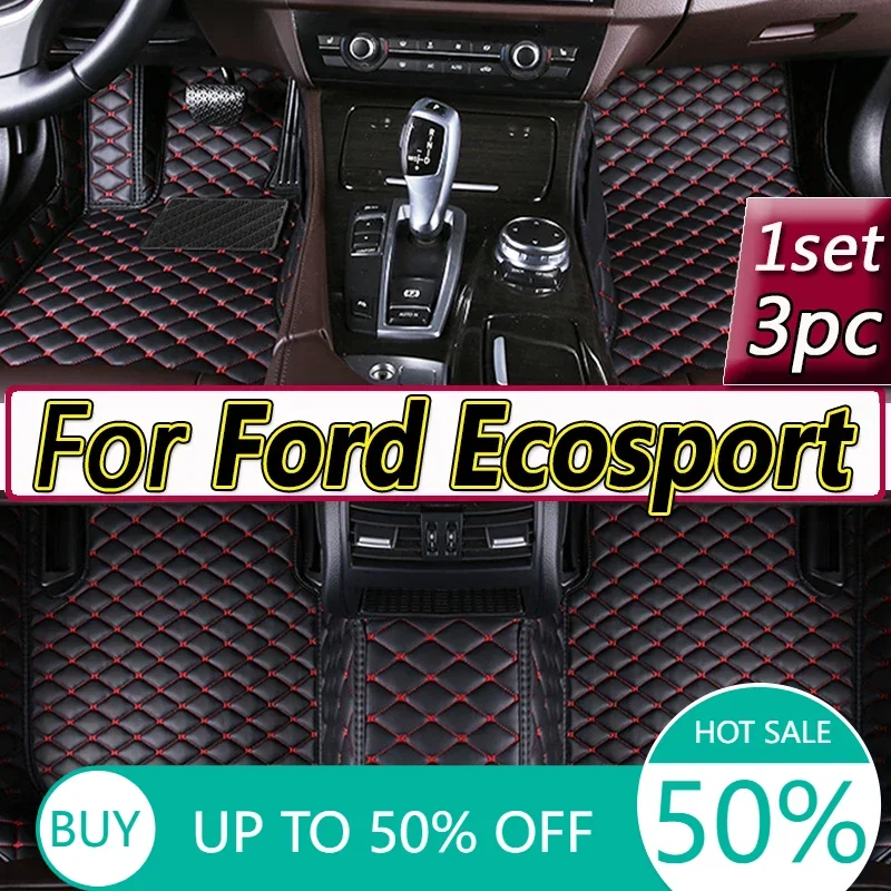 

Автомобильные коврики для Ford Ecosport 2018 2019, индивидуальные автомобильные подкладки для ног, аксессуары для интерьера