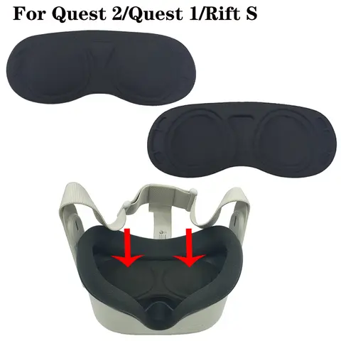 VR Lens Protector For Oculus Quest 2/Rift S Anti Scratch VR Lens Protective Cover Dustproof Lens Cap For Quest 1 VR Accessories