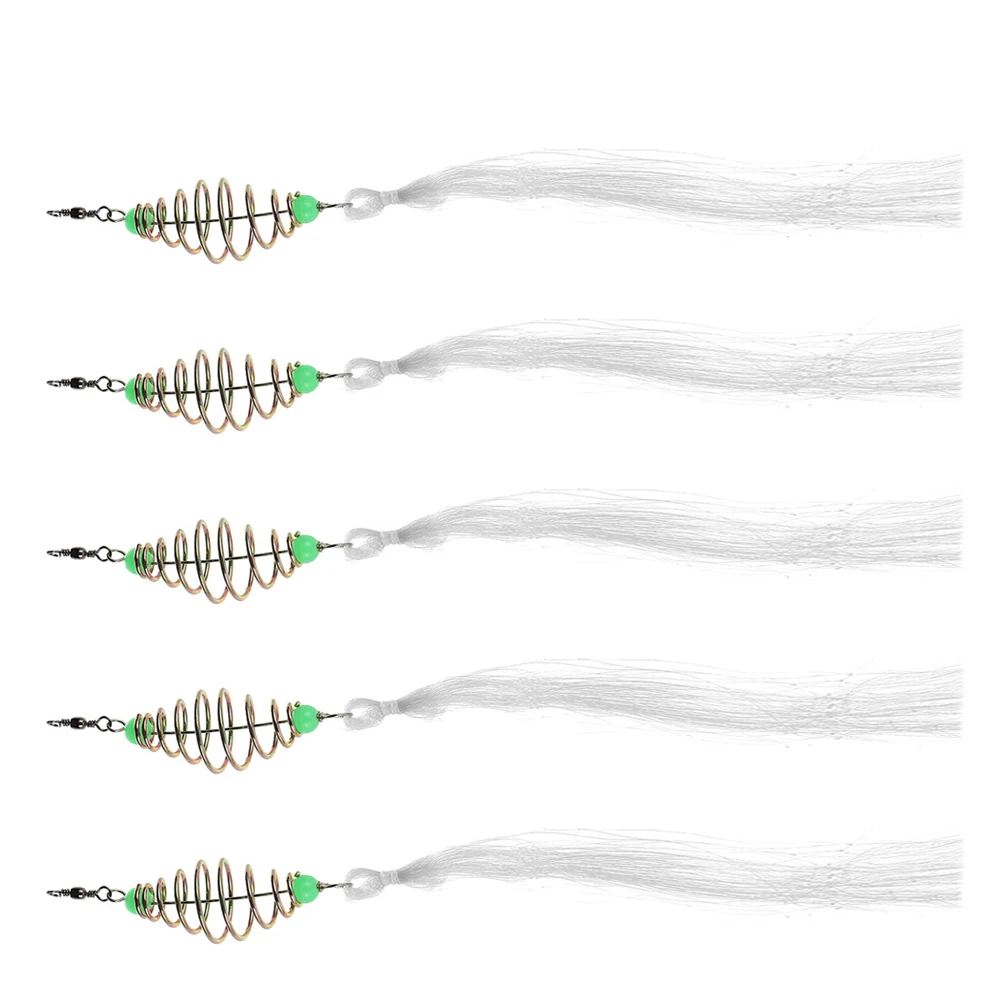 

5 Pcs Fishing Net Set Cast Casting Foldable Traps for Catching Nylon Easy Throw Fine Mesh