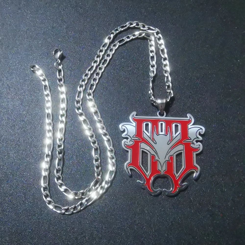 رجل الأحمر ICP سحر قلادة الفولاذ المقاوم للصدأ الفرقة فريق قلادة سلسلة 24 بوصة #1