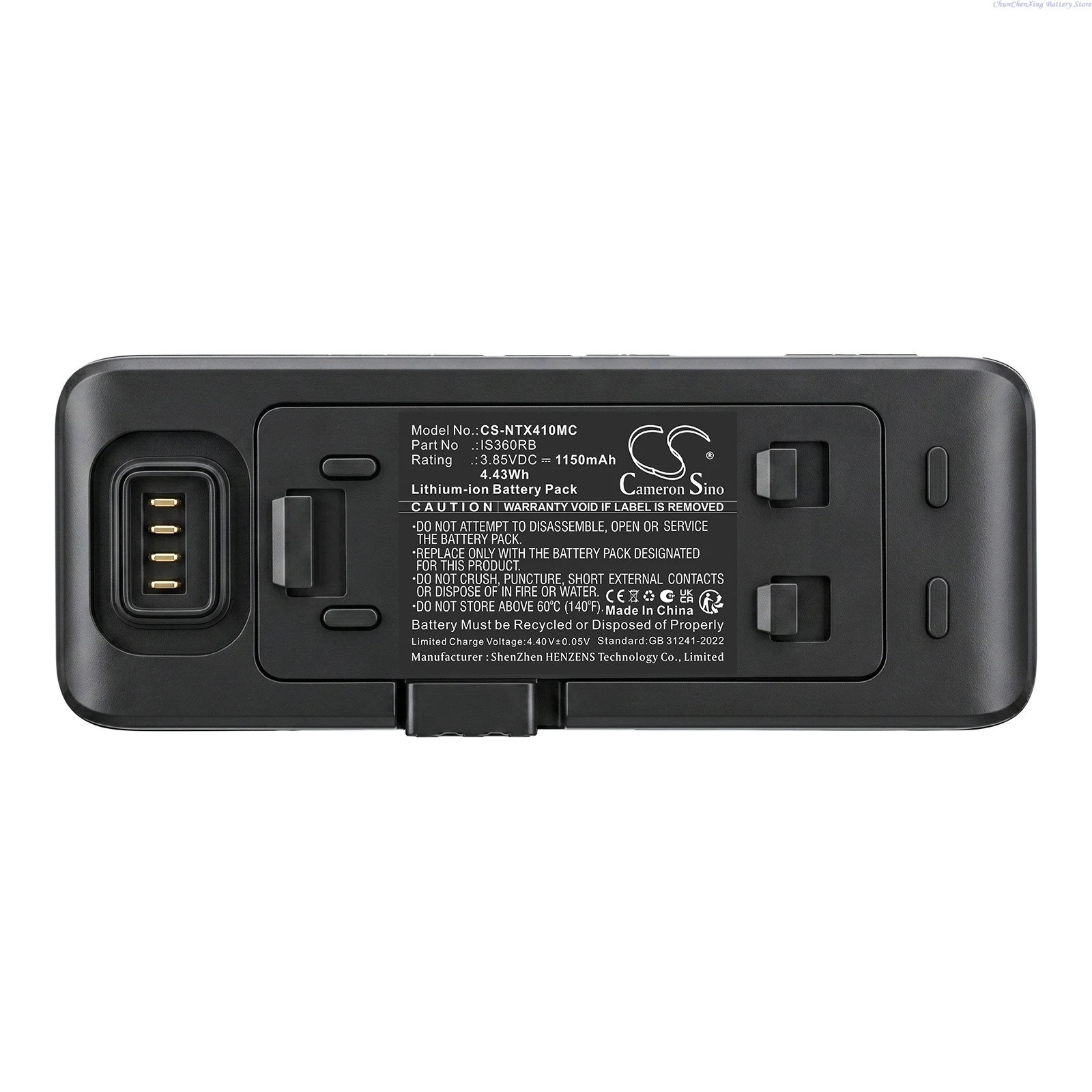 Cameron Sino 3.85V 1150mAh Replacement Camera Battery IS360RB for Insta360 Insta 360 One R RS view 5