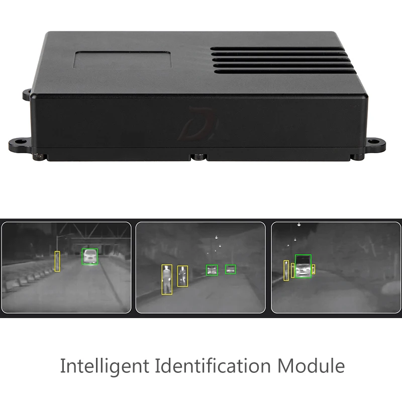 IP67 Vehicle Mounted AI Recognition Anti Fog Night Vision Driving Infrared Thermal Imaging Camera