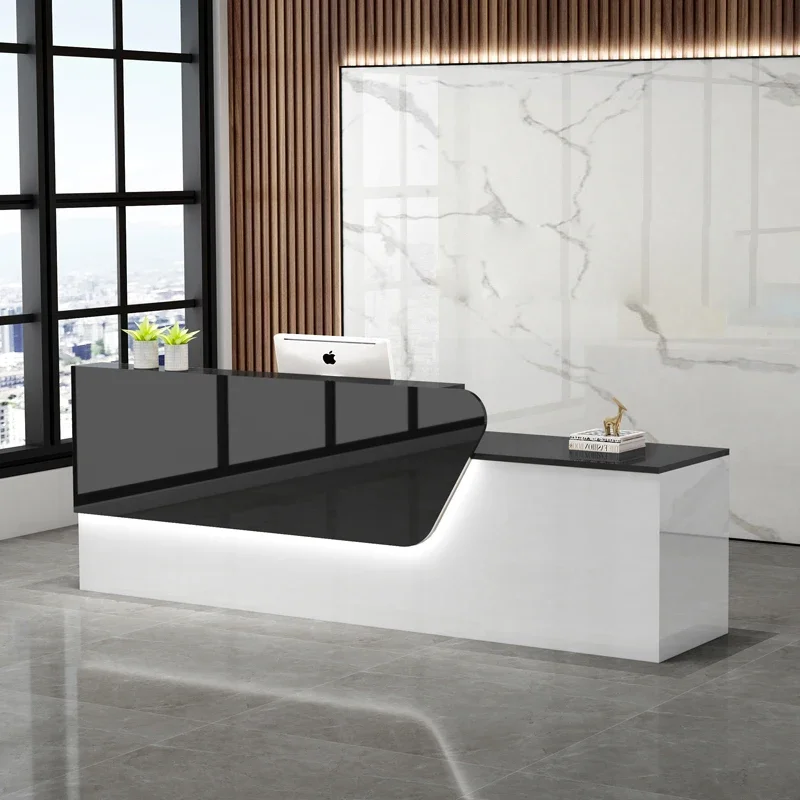 

Bar Counter Unique Senior Classic Simple Professional Commercial Reception Desk Glamour Modern Mostrador Commercial Furniture