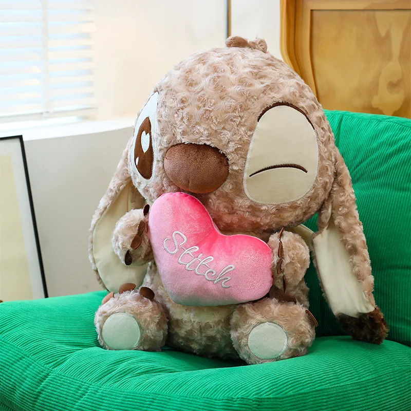 جديد ديزني الشوكولاته غرزة ألعاب من نسيج مخملي دمية لطيف أنيمي لينة القطن أفخم دمية وسادة نوم إعطاء صديقة هدية عيد ميلاد #3