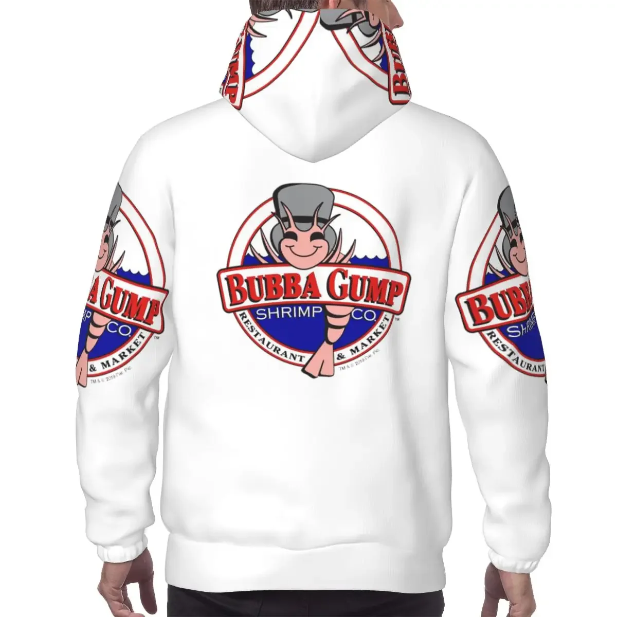 Bubba Gump Forest Shrimp Seafood Hoodie Hip Hop Pullover Autumn Winter Men Women Sweatshirts Long Sleeve Tops