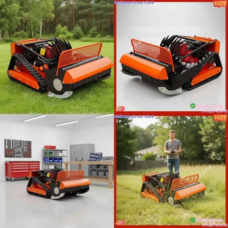CE Certificate Efficient Grass Cutter Zero Turn Lawn Mower Automatic Grass Cutting Machine Remote Control Lawn Mower
