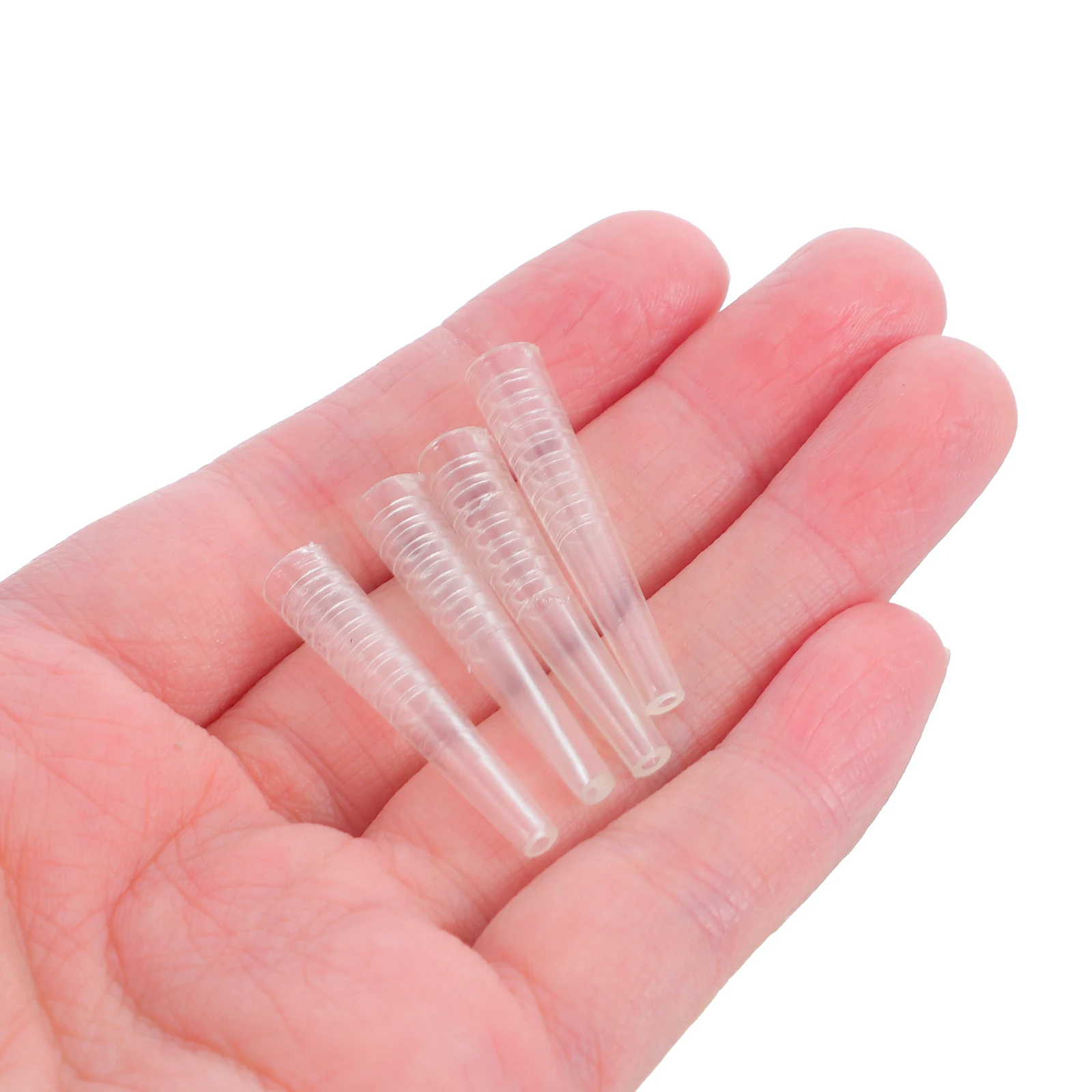 

50Pcs Eyelashes Grafting Tweezers Covers Silicone Protective Sleeve Non-Slip Suitable for Salon Personal Use Tweezers Cover
