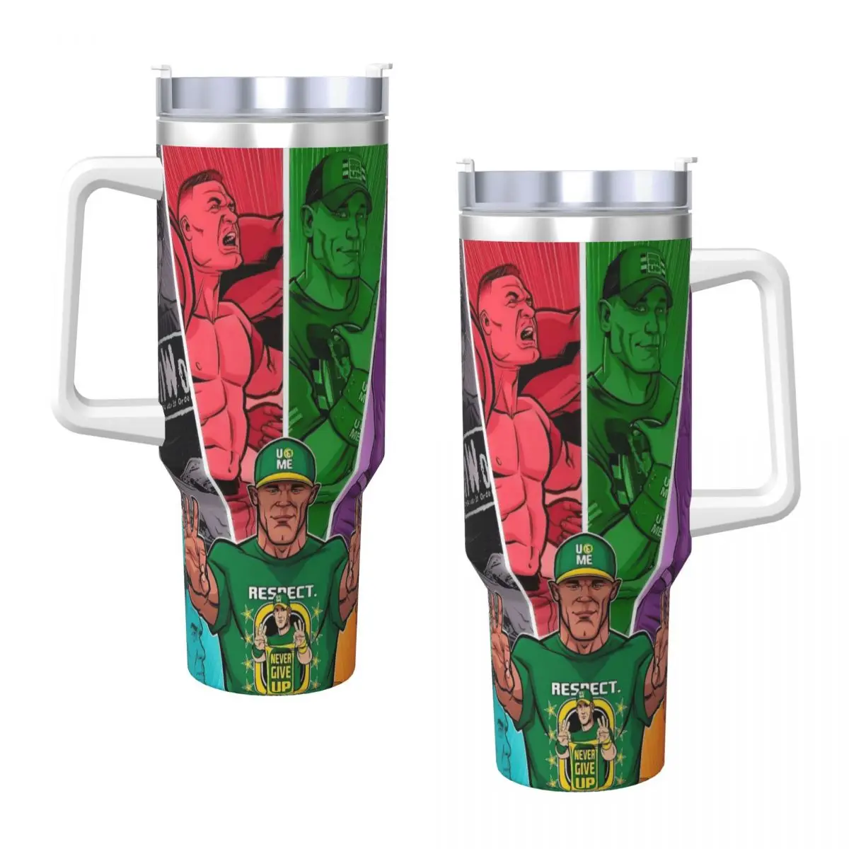 

Стакан для борьбы John Cena, бутылка для воды с горячими напитками, герметичные термочашки из нержавеющей стали, автомобильные кружки для путешественников на заказ