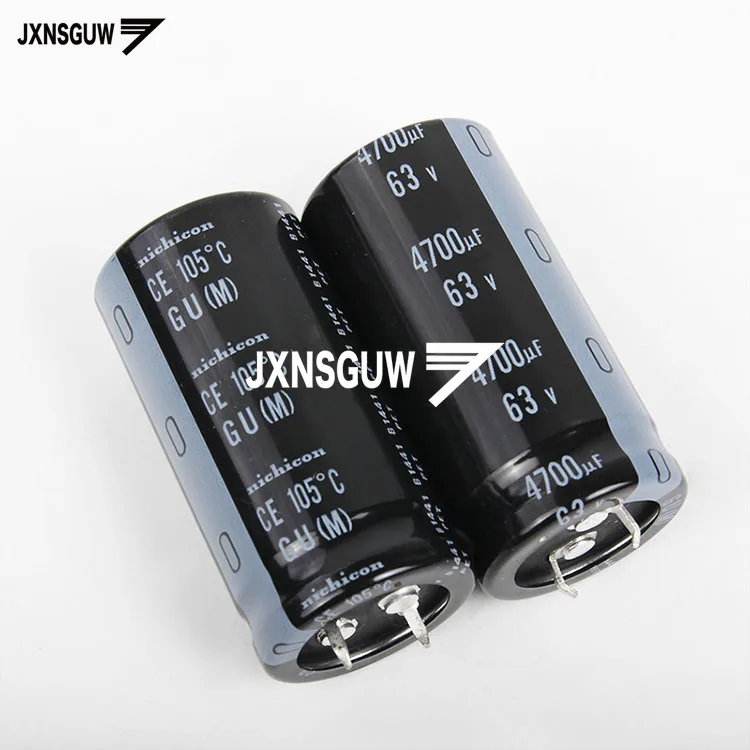 

10PCS/lot Original new NICHICON GU 63V4700UF 25X50MM 105c Aluminum Electrolytic Capacitor 4700uF 63V free shipping