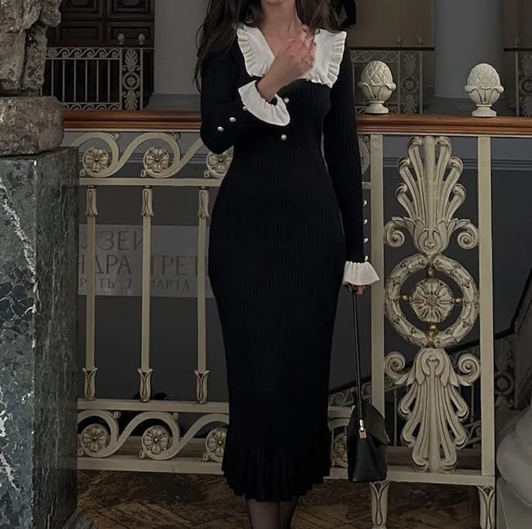 Vestidos femininos vestido elegante para festa primavera malha lantejoulas brilhante em camadas decote coração cintura de seda plissado hem aniversário