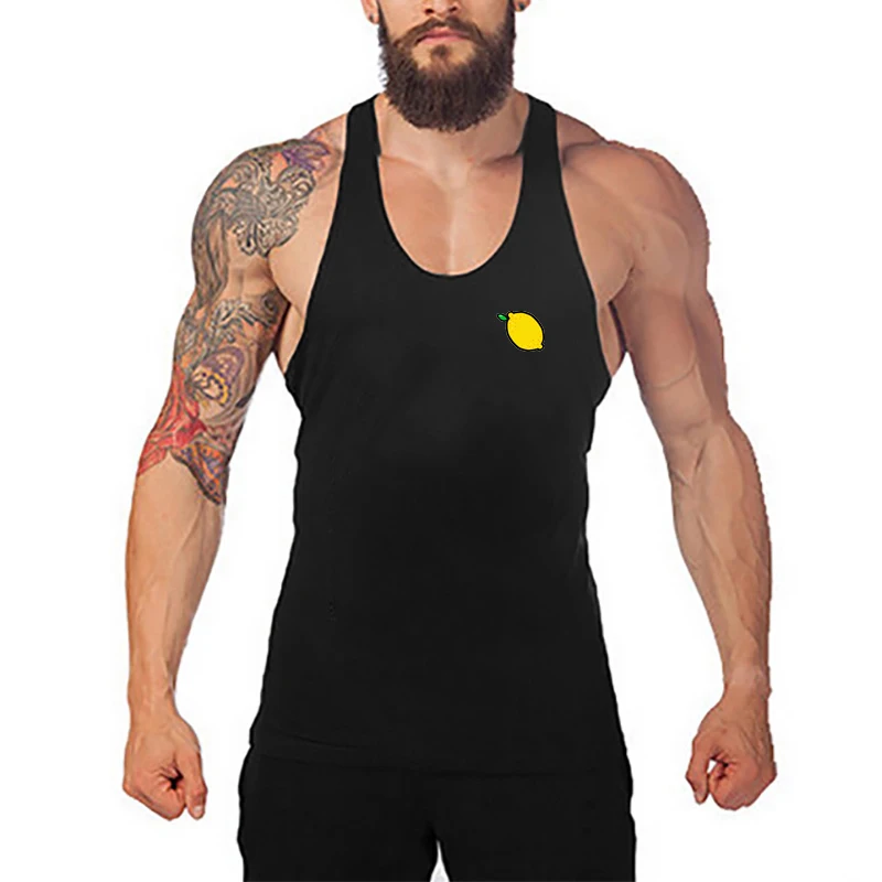 Men's Quick-drying Fitness Vest Sleeveless Running Vests Sweat-absorbent Breathable Sports Fitness Shirt Fitness