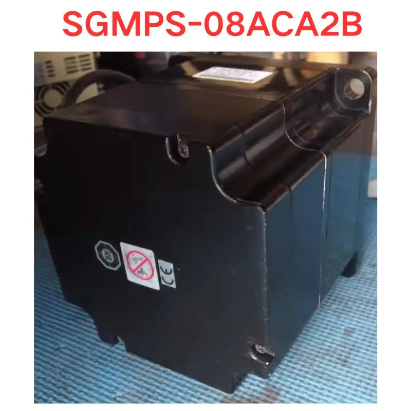 Used OEM disassembled parts SGMPS-08ACA2B Servo Motor Functional test OK