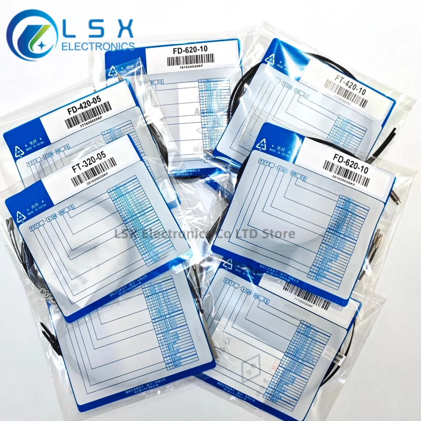 Brand new original FD-620-10 FD-420-05 FD-320-05 FT-420-05 diffuse reflection M6 thread M4 thread fiber optic cable 2 meters