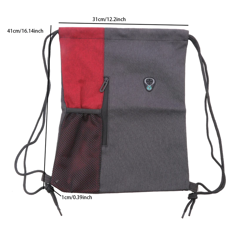 Running Fitness Sports Storage Bag Folding Backpack Bundle Drawstring Pocket Bag PortableHiking Camping Waterproof Backpack